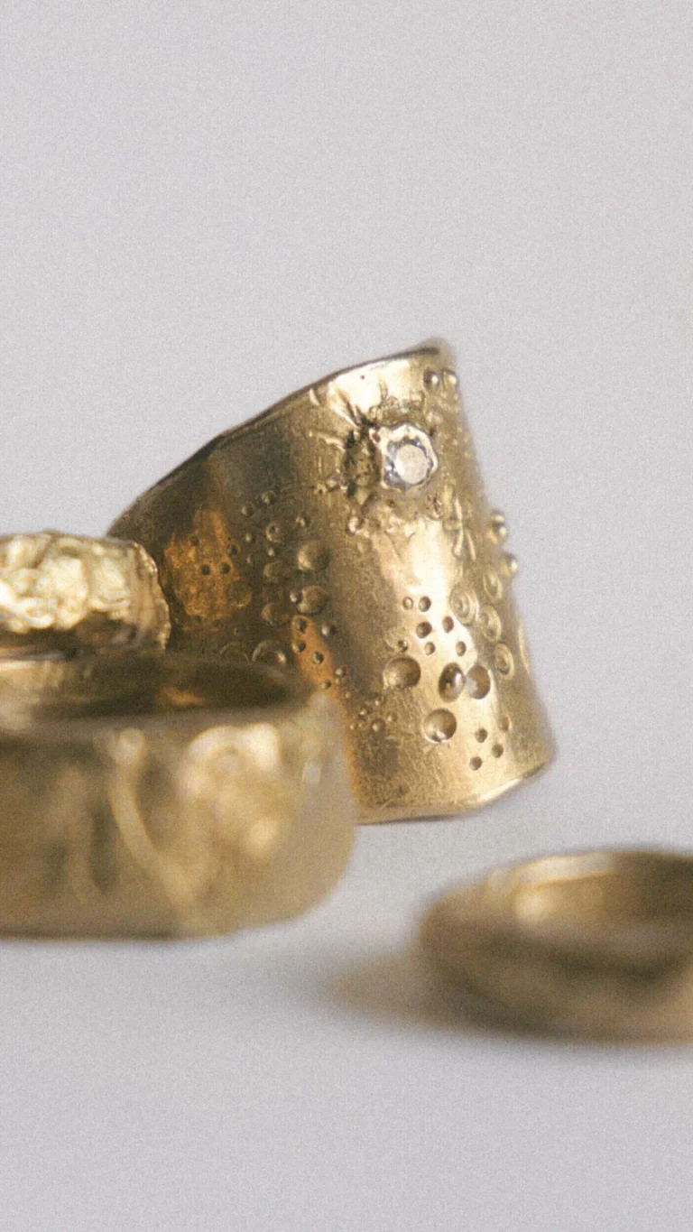 Anillo universo - bronce
