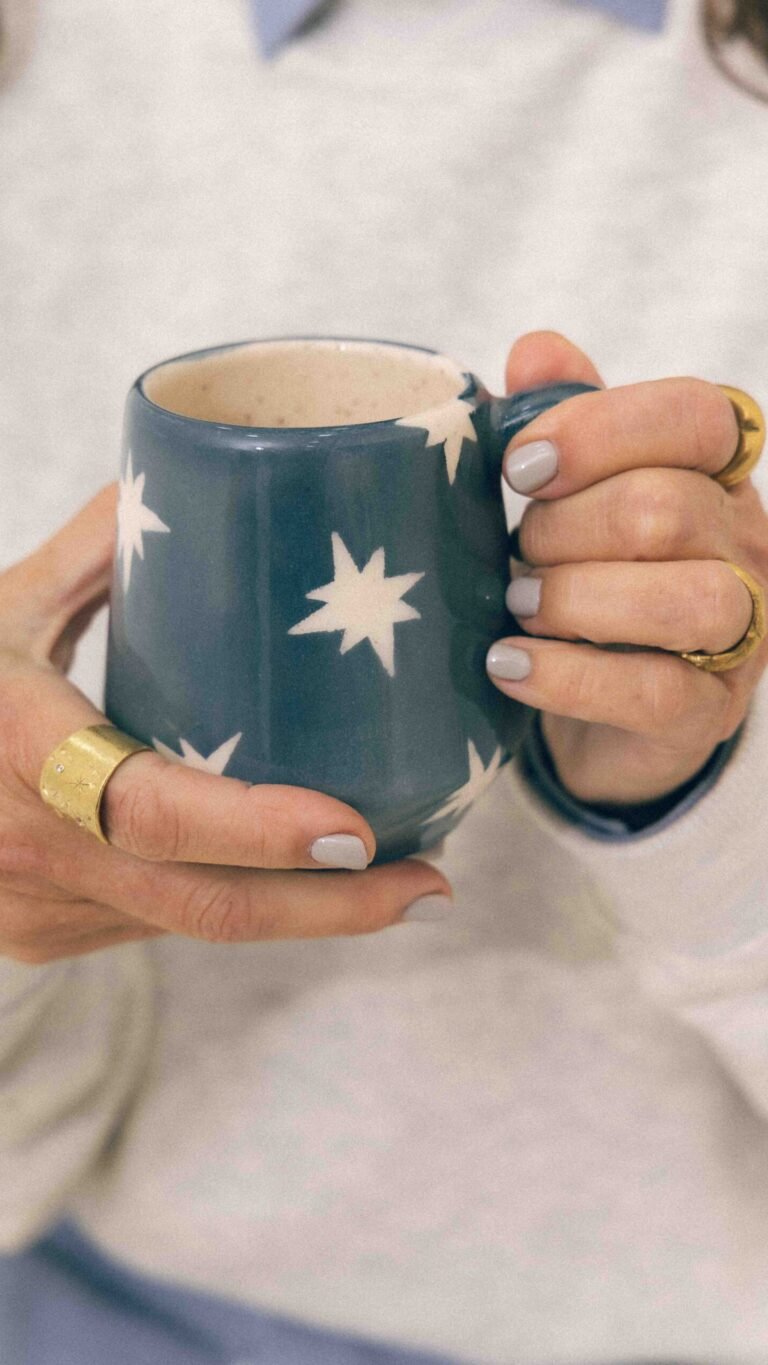 Taza estrellada