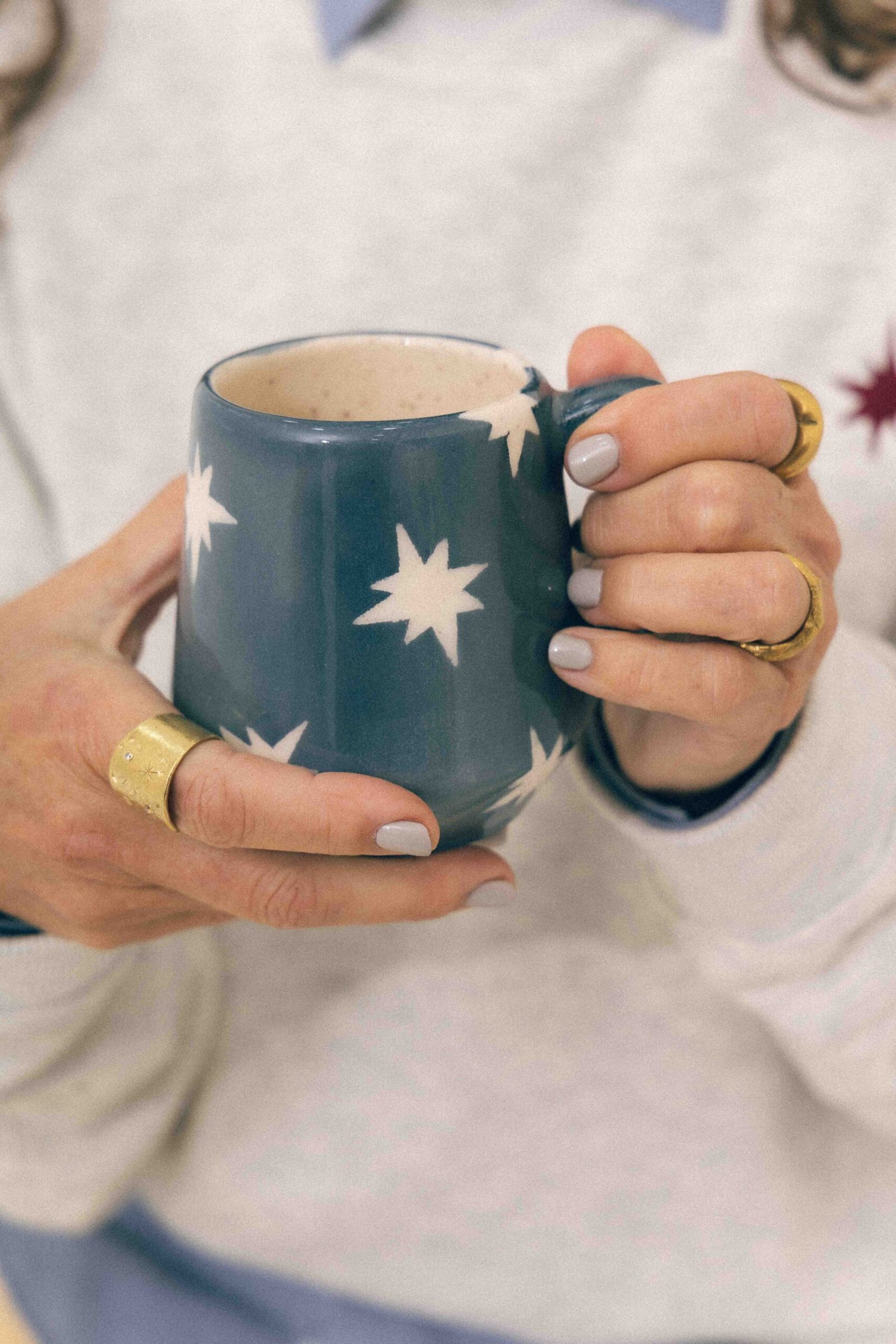 Taza estrellada